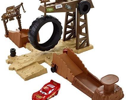 Disney Pixar Cars Smokey s Tractor Challenge Playset Supply