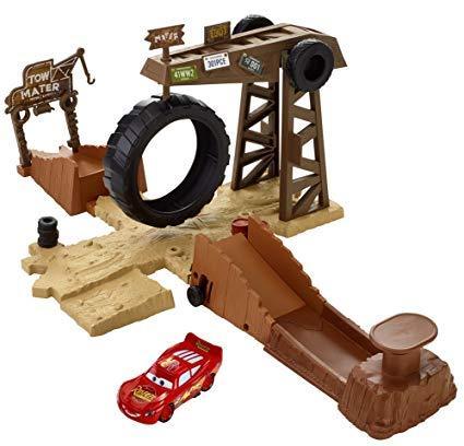 Disney Pixar Cars Smokey s Tractor Challenge Playset Supply