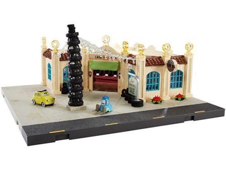 Disney Pixar Cars Precision Series Luigi s Casa Della Tires Playset Online Hot Sale