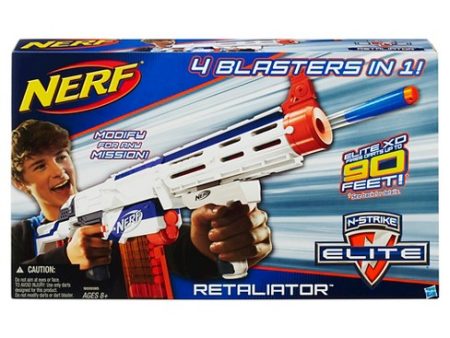 Nerf N-Strike Elite Retaliator Blaster Toy Discount