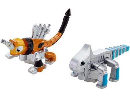 Dinotrux Ace and Click-Clack Character 2-Pack Fashion