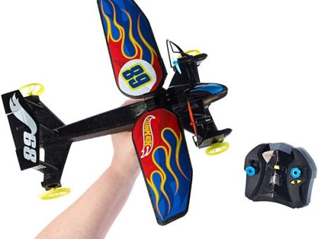 Hot Wheels RC Sky Shock Vehicle - Flame Design Hot on Sale