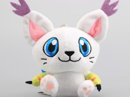 4 10cm Digimon Tailmon Plush Toy Discount