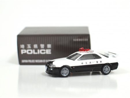 Tarmac Works X Greenlight 1 64 Nissan GTR R 34 Japan police For Sale