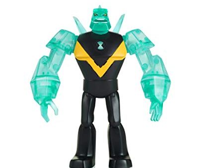 Ben 10 6  Deluxe Power Up Figures - Diamond Head Sale