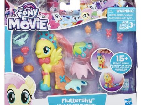 My Little Pony the Movie Fluttershy Land and Sea Snap-On Fashion Supply