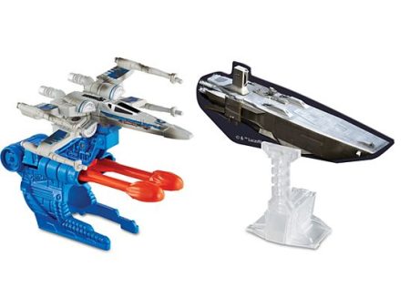 Hot Wheels Star Wars Blast Attack Resistance X-Wing Fighter Starship Hot on Sale