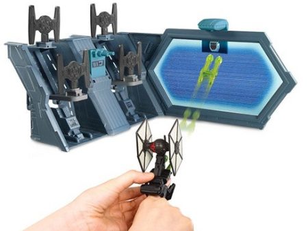 Hot Wheels Star Wars Tie Fighter Blast-Out Battle Play Set Online now