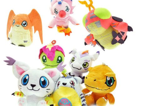 Cute 12CM Digimon Toys Adventure Agumon Patamon Funny Stuffed Gabumon For Kids Dolls Online