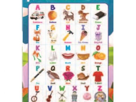 CHARTS THE ALPHABET CAPITAL LETTERS Cheap