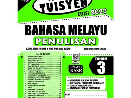 Modul Tuisyen Edisi 2023 Bahasa Melayu Tahun 3 Penulisan Online now