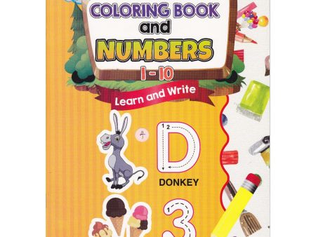 ABC  Coloring Book and Numbers 1-10 - Learn and Write Online now