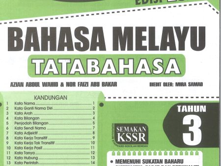 Modul Tuisyen Edisi 2023 Bahasa Melayu Tahun 3 Tatabahasa Online Sale