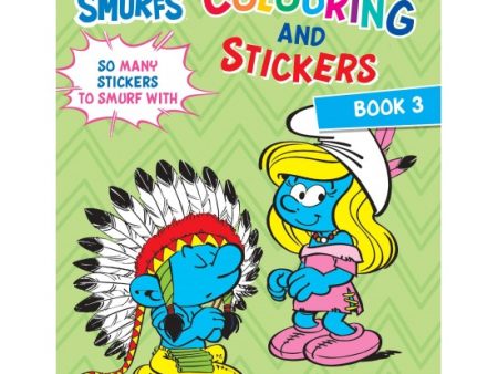 The Smurfs - Colouring And Stickers Book 3 Online Hot Sale