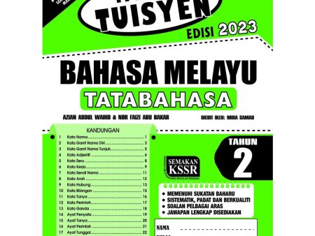 Modul Tuisyen Edisi 2023 Bahasa Melayu Tahun 2 Tatabahasa Supply