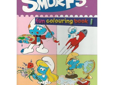 The Smurfs Fun Colouring Book 1 For Cheap