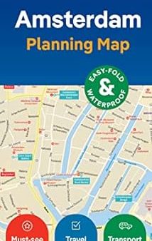 Lonely Planet Amsterdam City Map (2nd Edition) Sale