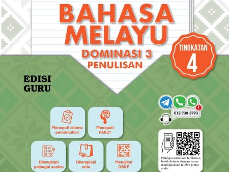 Modul Dominasi 123 Bahasa Melayu Dominasi 3 Penulisan Tingkatan 4 2022 on Sale