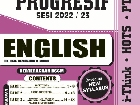 Praktis Progresif Sesi 2022 23 KSSM English Form 3 Online now